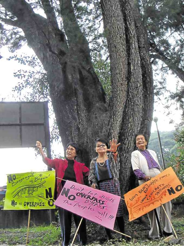 Until their last breath, the “Three Witches”—(from left) Virginia de Guia, Cecile Afable and Leonora San Agustin—never wavered in their love for Baguio City.