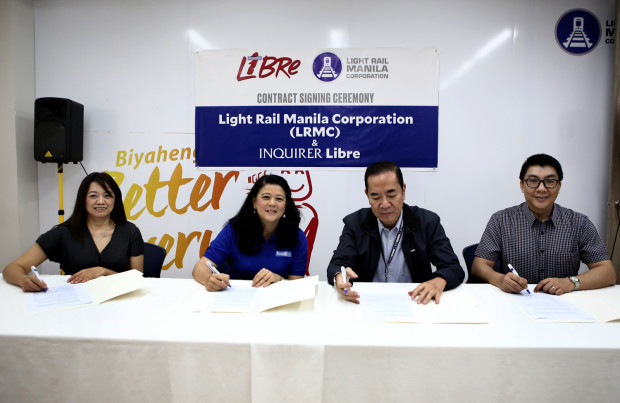 Contract with Light Rail Manila Corporation (LRMC)