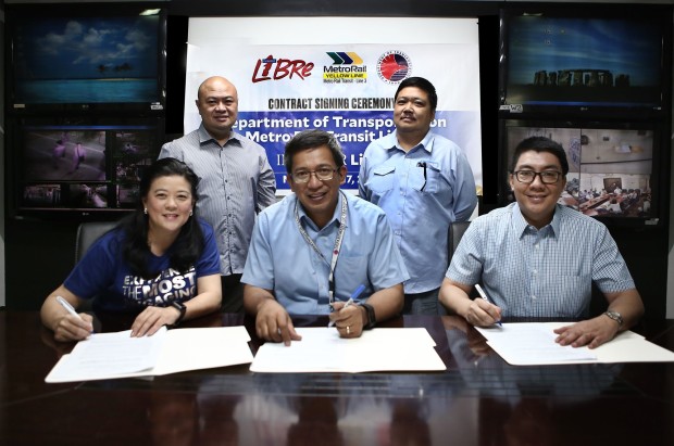 Contract with DOTr-MRT3 