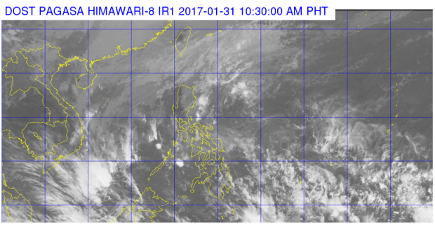 SATELLITE IMAGE FROM PAGASA