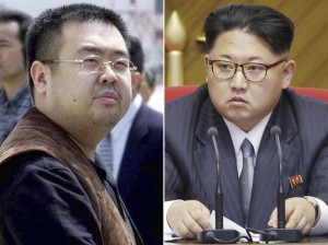 Kim Jong Nam and Kim Jong Un - combo
