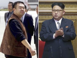 Kim Jong Nam and Kim Jong Un