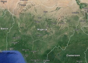 Map of Nigeria (Google Maps)