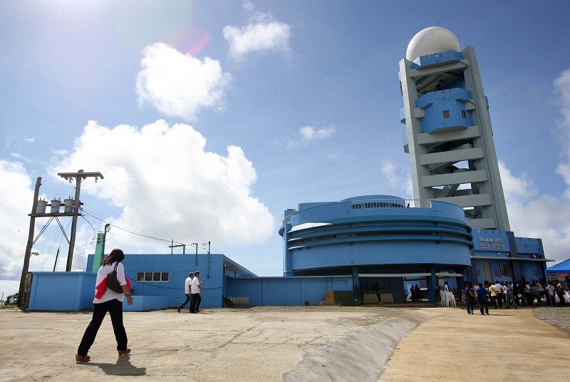The PAGASA-DOST Weather Radar Station in Barangay Buenavista, Bato, Catanduanes. (PHOTO BY LYN RILLON/INQUIRER FILE PHOTO) Read more: https://globalnation.inquirer.net/58871/un-hails-philippines-early-typhoon-warning-systems#ixzz4YTmOiqnx  Follow us: @inquirerdotnet on Twitter | inquirerdotnet on Facebook