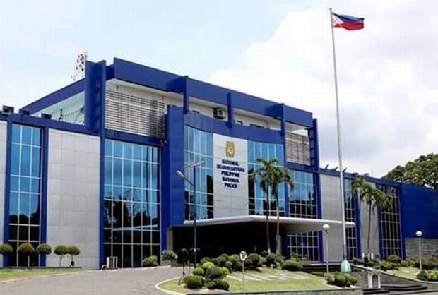 PNP Headquarters facade. STORY: 97% of top cops submit resignation ahead of deadline