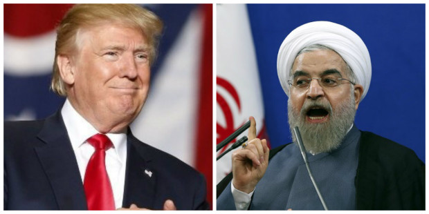 US Pres. Donald Trump, Iran President Hassan Rouhani