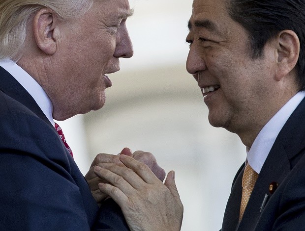 Donald Trump, Shinzo Abe, US, Japan, 