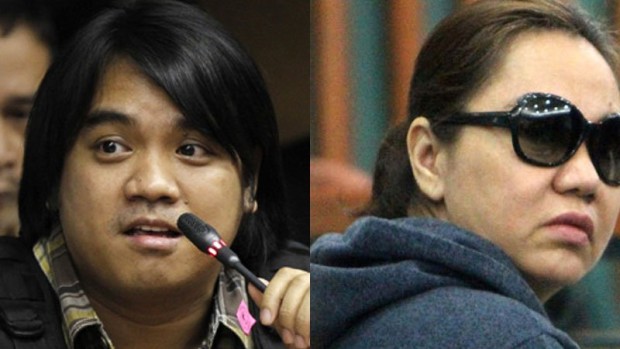 Benhur Luy and Janet Lim Napoles (INQUIRER FILE PHOTOS)