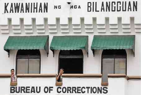 Facade of the building of the Bureau of Corrections INQUIRER FILE PHOTO / LYN RILLON bucor jobs