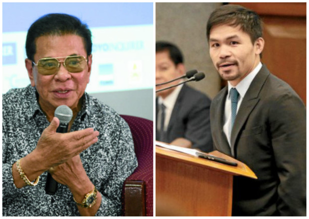 Singson hits Pacquiao on raising tobacco taxes anew: He can't understand farmers will suffer
