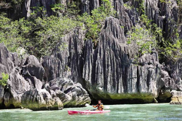 Smith Point in northern Palawan, named after an American explorer, is known for kayaking and snorkeling. —LYN RILLON 