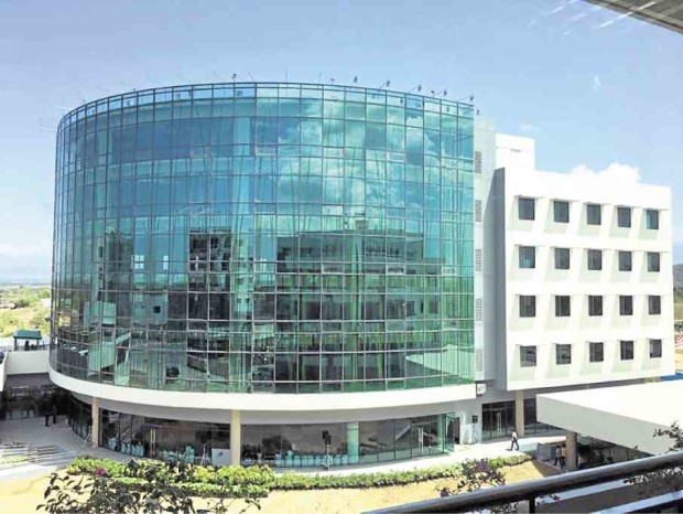 This gleaming new building inside the Palayan City Business Hub was inaugurated on Thursday by city officials, led by Mayor Rianne Cuevas, and officials of investor MTD Alloy. —CONTRIBUTED PHOTO 