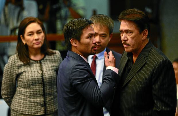 Sotto: Pacquiao still does his job as a senator