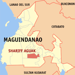 Datu Hoffer, Maguindanao (Wikipedia maps)