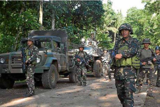 Government soldiers in Sulu (AFP FILE PHOTO)