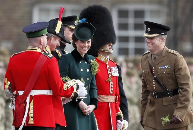 Kate and Prince William - St Patrick Day's Parade - 17 March 2017