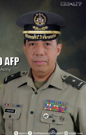 Army Major General Rhoderick Parayno (Photo from the official website of the Armed Forces of the Philippines Civil Relations Service)