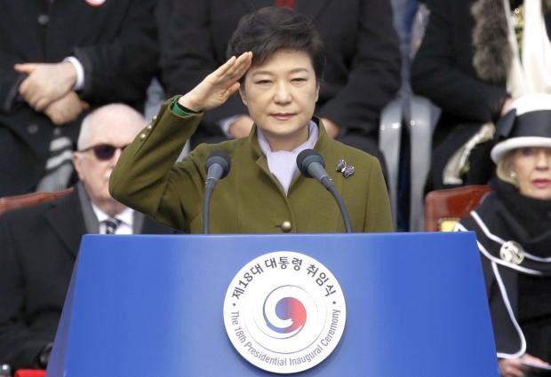 Park Geun-Hye - inauguration as president - 25 Feb 2013