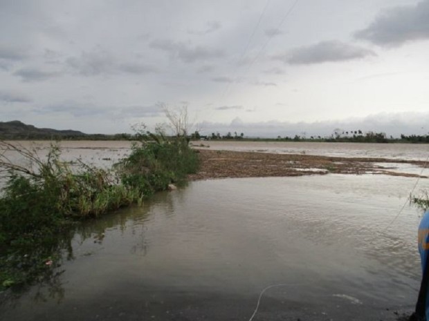 A portion of the powerful Cagayan river (Photo contributed to the Radyo Inquirer by the Cagayan police)