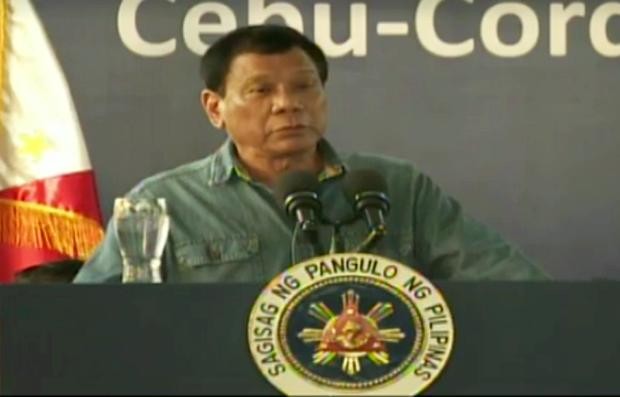 Rodrigo Duterte - Cebu-Cordova Link Expressway groundbreaking - 2 March 2017