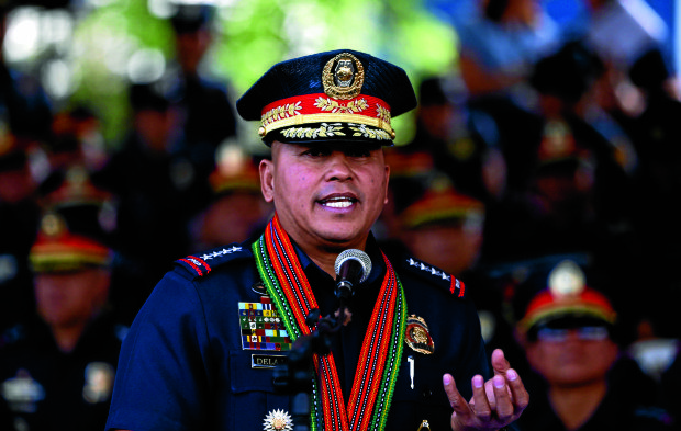 PNP Chief Ronald De La Rosa. EDWIN BACASMAS