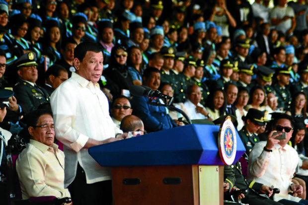 President Rodrigo Duterte —EV ESPIRITU
