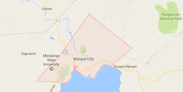 Map of Marawi City