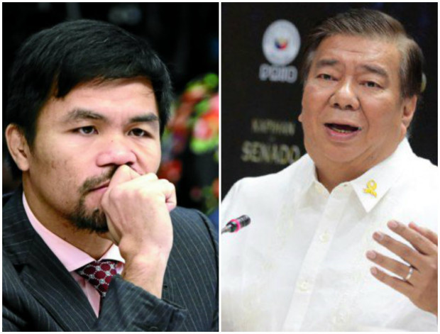 Drilon, Pacquiao face off on death penalty bill