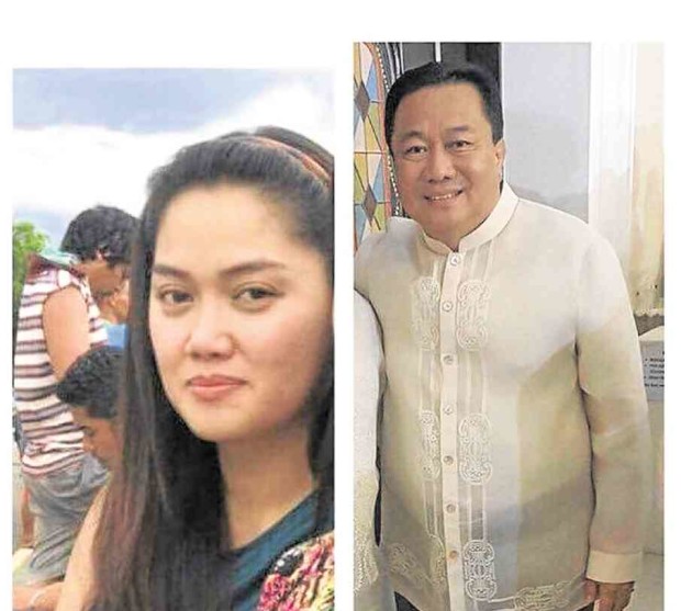 JENNIFER AND THE SPEAKER   Pictures of Vicencio and Alvarez now flood social media. —CONTRIBUTED PHOTO