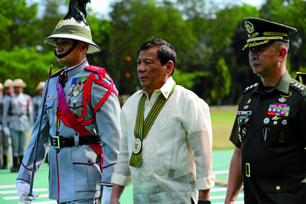 philippine army founding anniversary rodrigo duterte