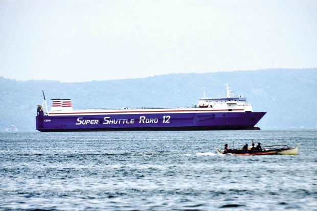 SAILING SOON  The Super Shuttle Ro-Ro 12 will start plying the Davao-General Santos-Bitung route to transport farm and industrial products from Mindanao to Indonesia.  —ARJOY M. CENIZA / CONTRIBUTOR