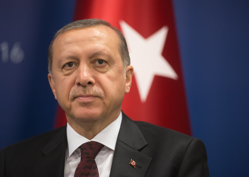 57066672 - istanbul, turkey - may 23, 2016: turkish president recep tayyip erdogan during world humanitarian summit in istanbul