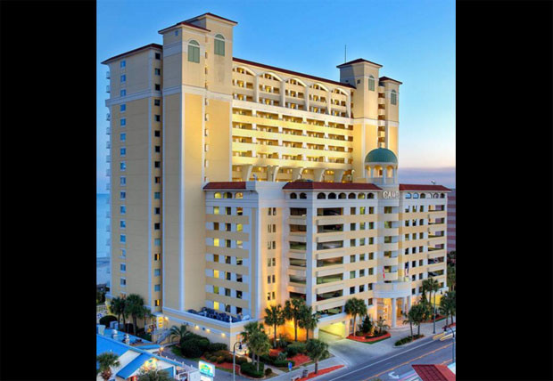 Two teeners reportedly fell to their deaths from the 18th floor of the Camelot By the Sea Hotel in Myrtle Beach, South Carolina. Police are still investigating. PHOTO SCREENGRAB FROM CAMELOT BY THE SEA FACEBOOK PAGE