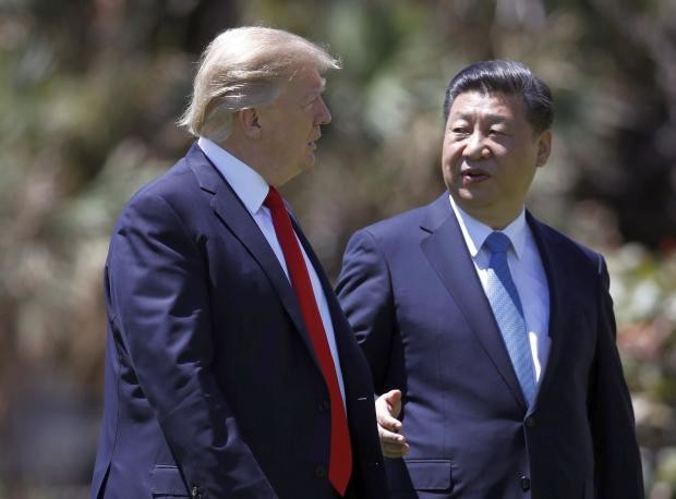 Donald Trump and Xi Jinping - Mar-a-Lago - 7 April 2017