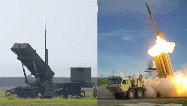 The US is relying upon its Patriot (left) and Thaad anti-missile systems to stop a probable attack by North Korea as tensions rise in the Korean Peninsula. INQUIRER FILES