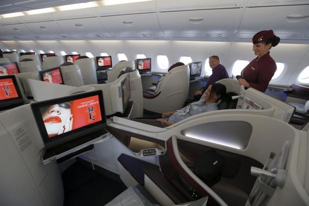 Qatar Airways Business Class - 17 June 2015