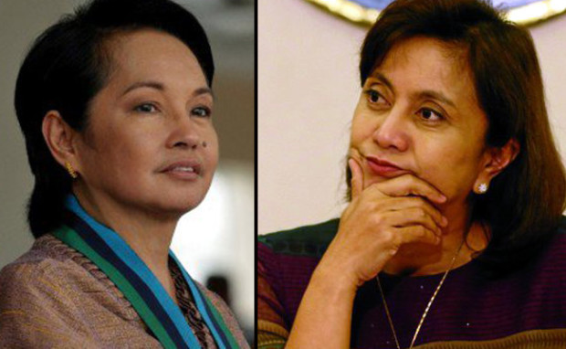 Pampanga Representative and Former President Gloria Macapagal-Arroyo and Vice President Leni Robredo. Inquirer