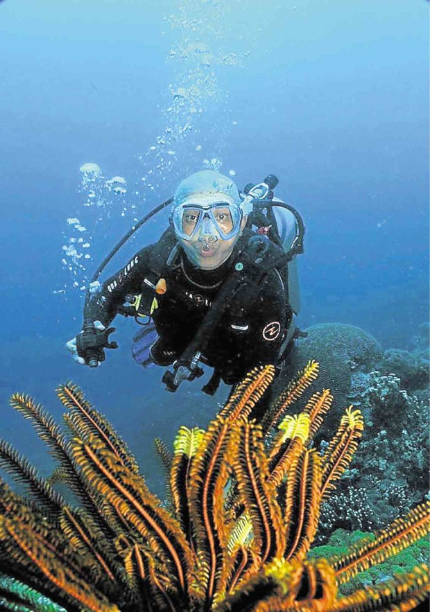 Apo Island’s marine reserve is the perfect training ground for the community’s divers. —DONALD TAN
