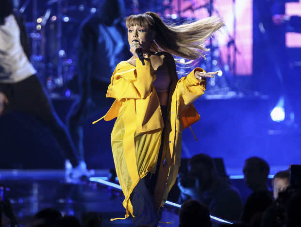  In this Sept. 24, 2016 file photo, Ariana Grande performs at the 2016 iHeartRadio Music Festival in Las Vegas. Police say there are "a number of fatalities" after reports of an explosion at an Ariana Grande concert at Manchester Arena in northern England on Monday, May 22, 2017.. (Photo by John Salangsang/Invision/AP, File)
