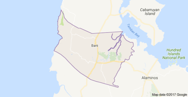 Bani, Pangasinan (Google maps)