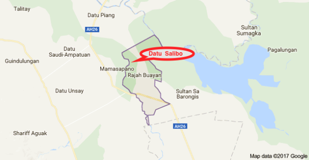 Datu Salibo, Maguindanao (Google maps)