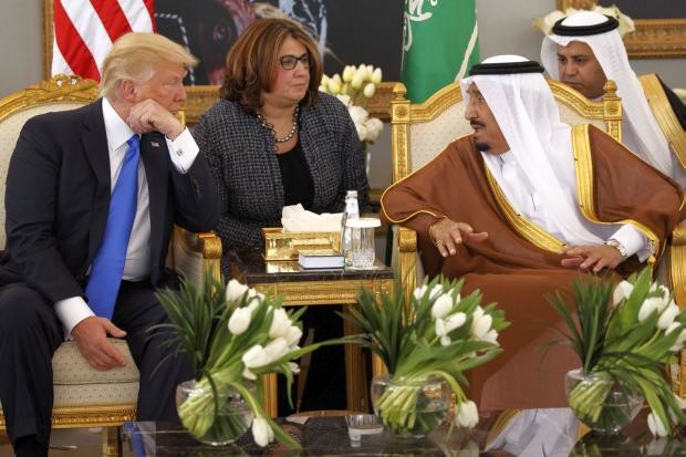 Donald Trump and King Salman - Riyahd - 20 May 2017