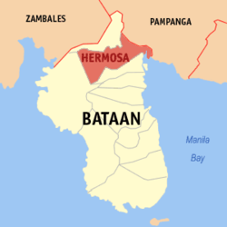 Hermosa, Bataan (Wikipedia maps)