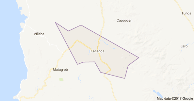Kananga, Leyte (Google maps)