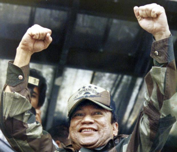 Manuel Noriega - Dignity Battalion rally - 20 May 1988