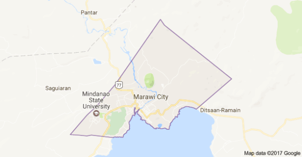 Marawi City (Google maps)