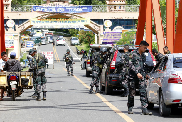 Troops in Marawi