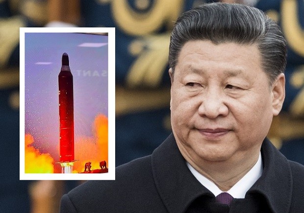 North Korea fired a missile from a region near its border with China as Chinese President Xi Jinping hosted a summit for his Silk Road initiative, attended by several foreign leaders and delegates. AFP