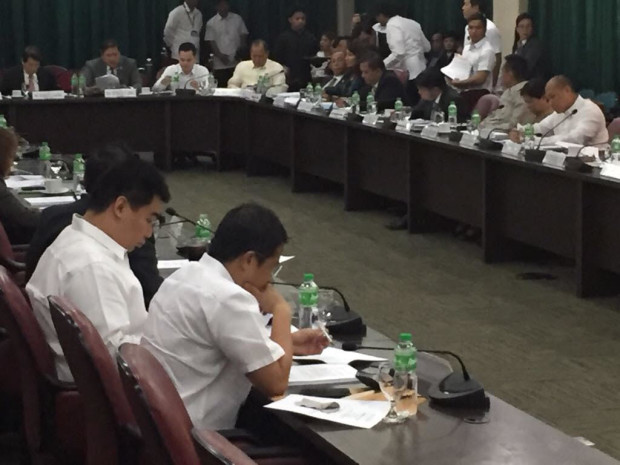 The House Committee on Justice tackles the impeachment raps against President Rodrigo Duterte. JOAN BONDOC/INQUIRER