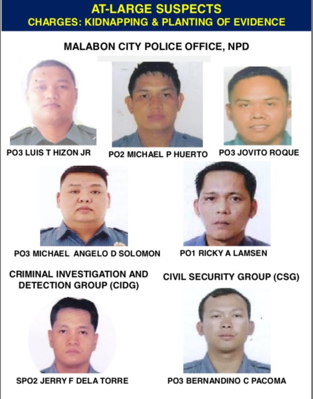 Photo courtesy of PNP Public Information Office